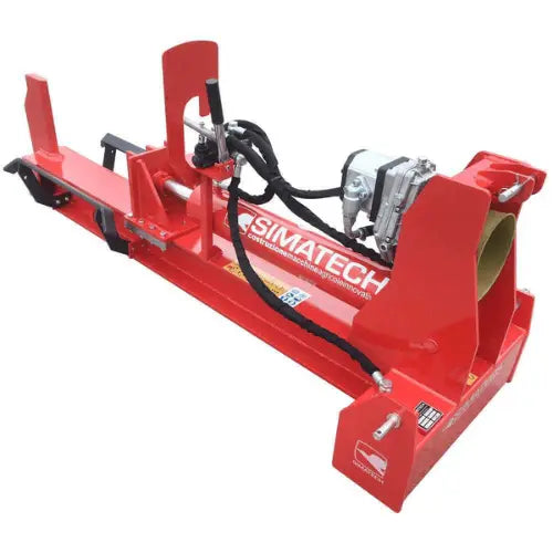 Fendeuse à bois horizontale pour tracteur Simatech S350 - 35 tonnes - course 800 mm-Neuf Lomibois